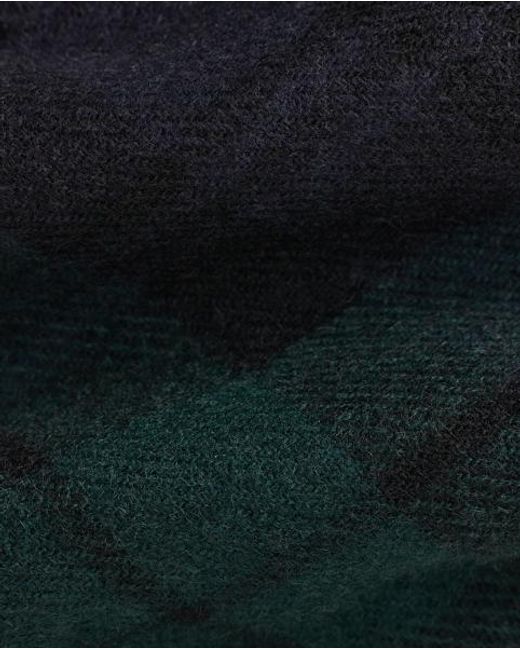 Ralph Lauren Blue Plaid Cashmere Tie for men