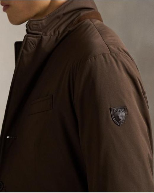 Polo Ralph Lauren Black The Abottson Gabardine Jacket for men