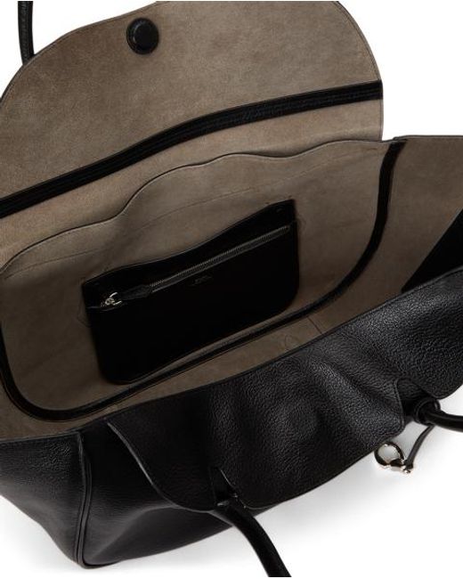 Polo Ralph Lauren Black Large Polo Blaze Shoulder Bag