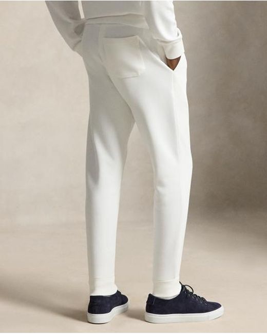 Polo Ralph Lauren Black Double-Knit Jogging Bottoms for men