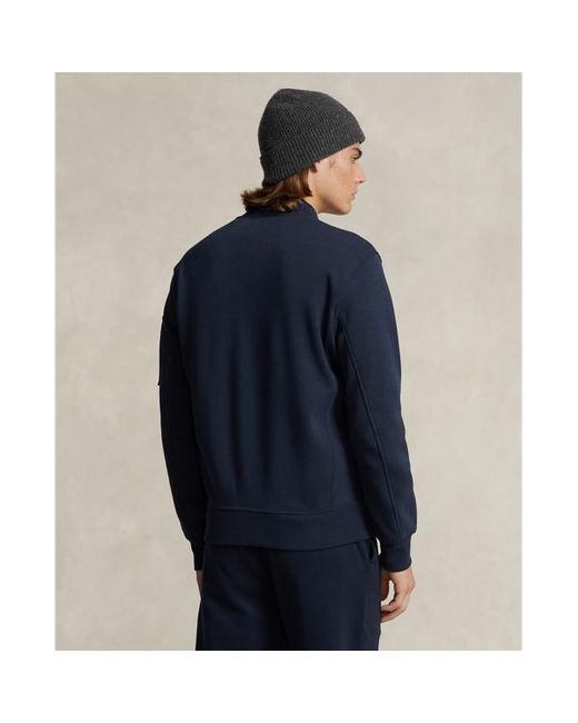 Polo Ralph Lauren Double-knit Bomberjack in het Blue voor heren