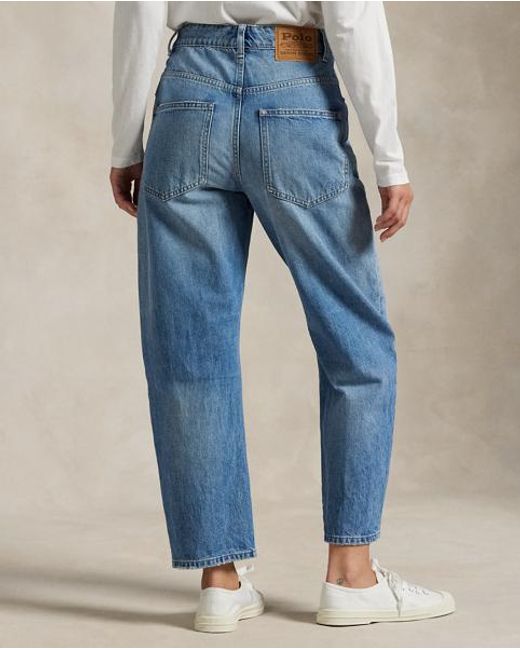 Polo Ralph Lauren Blue Relaxed Tapered Jean