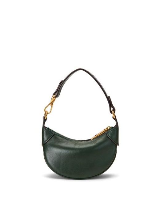 Polo Ralph Lauren Green Kartenetui Polo Id Aus Leder
