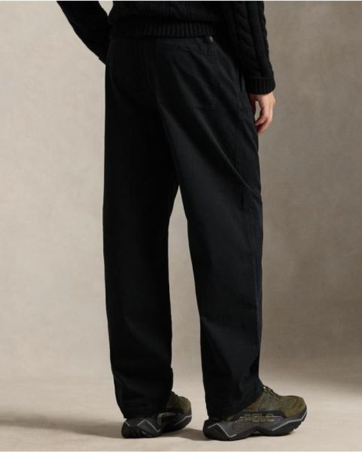 Pantalon Trailster Relaxed Fit En Sergé Polo Ralph Lauren pour homme en coloris Black