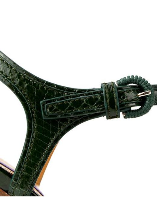 Sandales À Patin Kieran Ayers 12,5 Cm Ralph Lauren en coloris Green