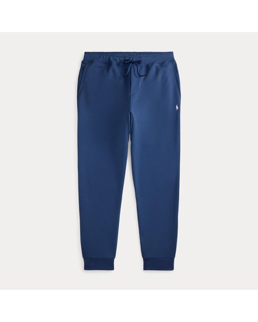 Ralph Lauren Blue Double-Knit Jogger Pant for men