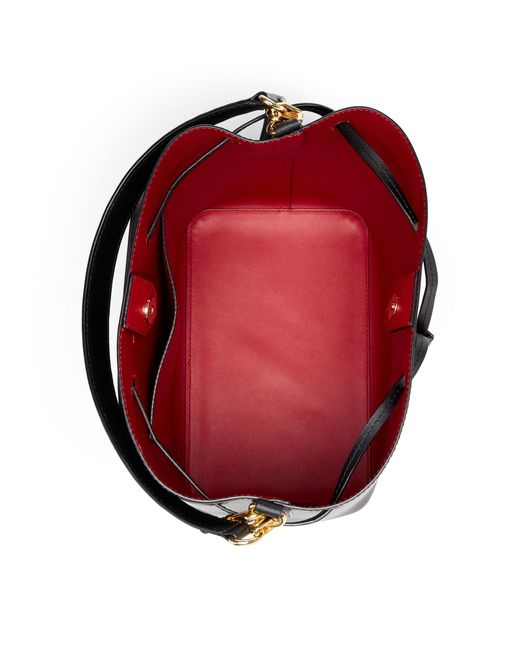 ralph lauren debby drawstring bag black