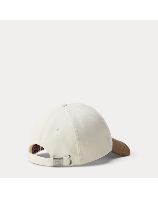 Ralph Lauren Natural Wimbledon Cotton-Cashmere Cap for men