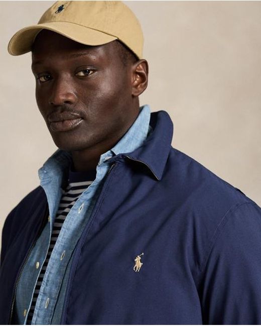 Polo Ralph Lauren Blue Bi-swing Windbreaker for men