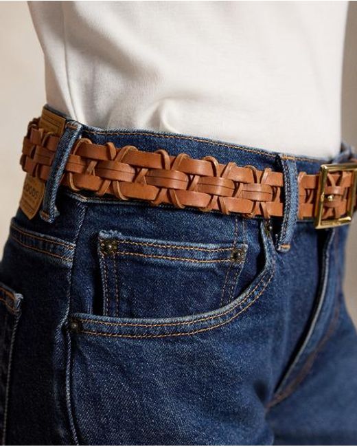 Polo Ralph Lauren Blue Mid-Rise Super-Slim Jean