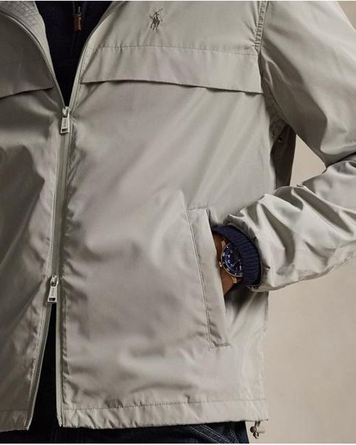 Polo Ralph Lauren Gray The Glenmoor Hooded Jacket for men
