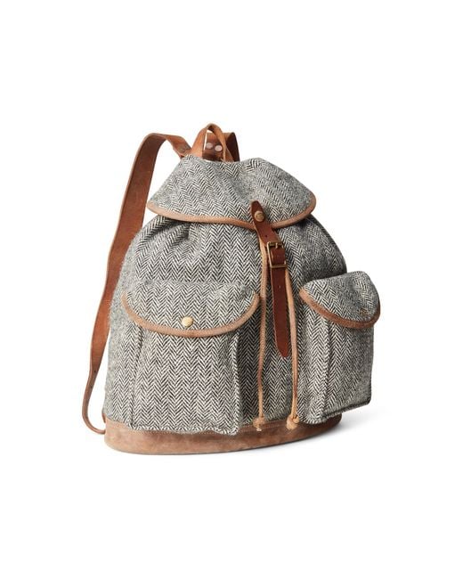 Harris tweed store rucksack