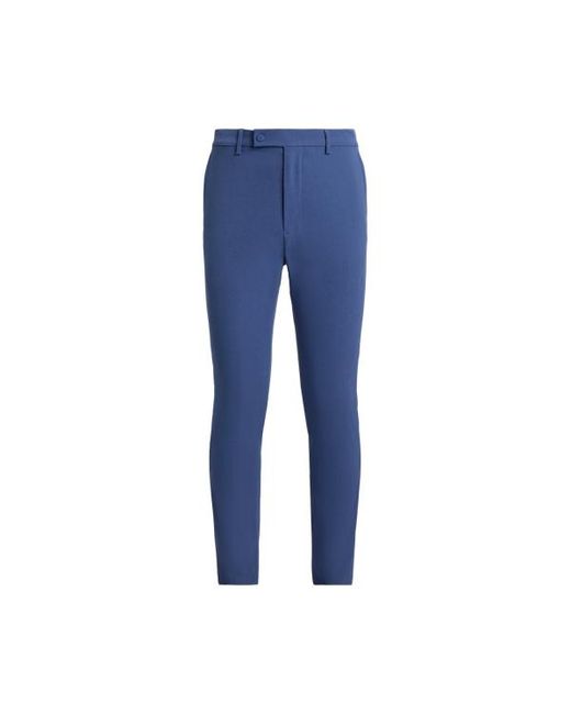 Ralph Lauren Blue Slim Fit Performance Trouser for men