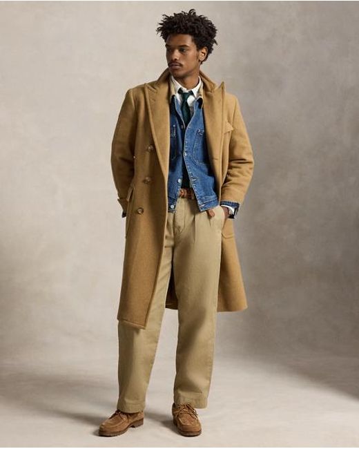 Polo Ralph Lauren Natural The Camel-Hair Polo Coat for men