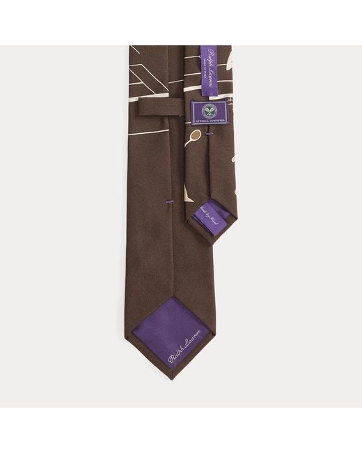 Ralph Lauren Multicolor Wimbledon Silk Twill Tie for men