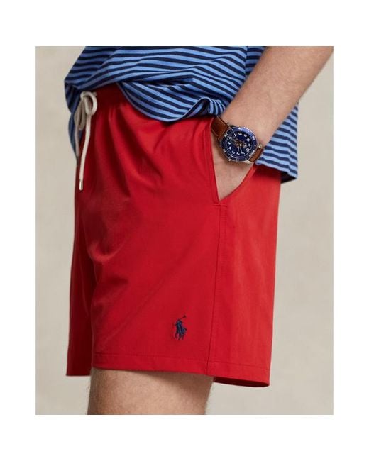 Polo Ralph Lauren Blue 14.5 Cm Traveller Classic Swimming Trunk for men
