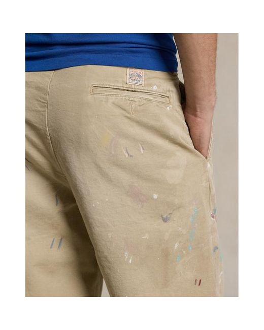 Pantaloni chino Big-Fit di Ralph Lauren in Natural da Uomo
