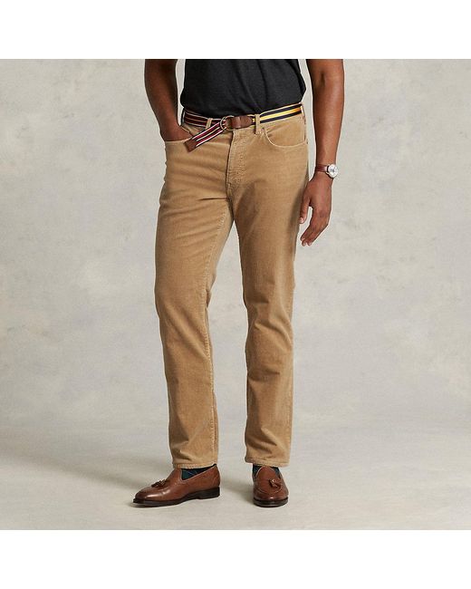 Polo Ralph Lauren Ralph Lauren Varick Slim Straight Corduroy Pant in Brown  for Men | Lyst