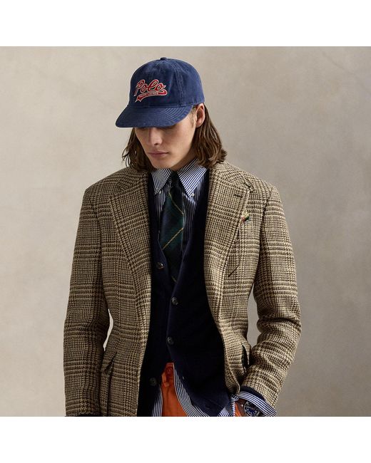 Polo Ralph Lauren Brown The Rl67 Glen Plaid Jacket for men