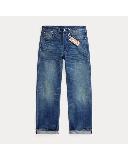Jeans Grandfalls Vintage De 5 Bolsillos RRL de hombre de color Blue