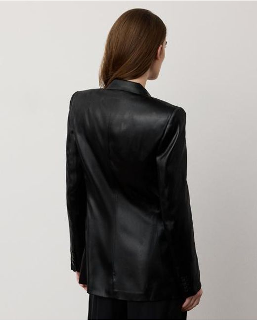 Ralph Lauren Black Ramona Chintz Jacket