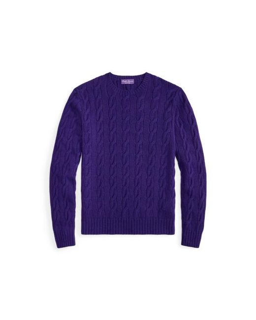 Ralph Lauren Blue Ralph Lauren Cable-Knit Cashmere Sweater for men