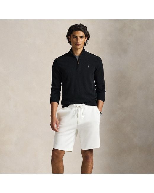 Polo Ralph Lauren Black Ralph Lauren 9-Inch Double-Knit Short for men