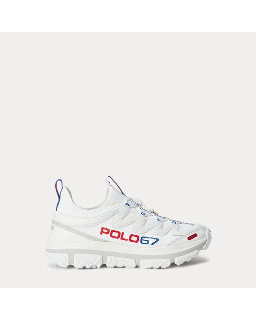 Polo Ralph Lauren White Sneaker Adventure 300LT