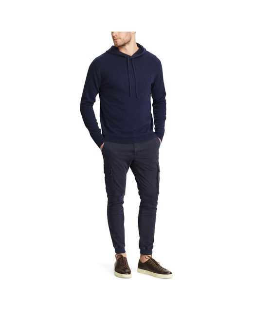 Polo Ralph Lauren Washable Cashmere Hoodie in Blue for Men