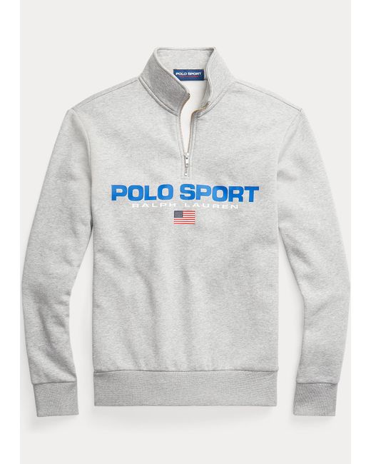 Polo Ralph Lauren Sweatshirt Polo Sport aus Fleece in Grau für Herren |  Lyst AT