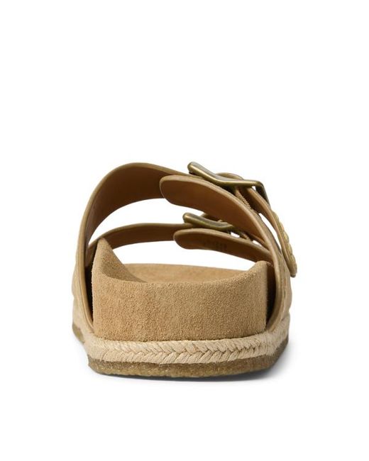 Polo Ralph Lauren Natural Turbach Suede Sandal for men