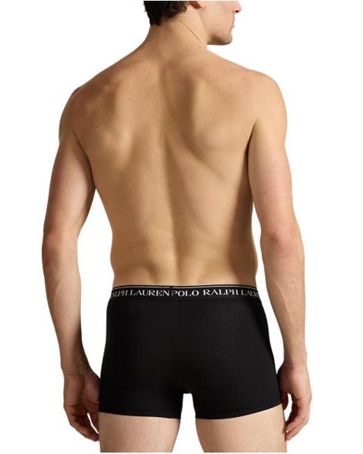 Polo Ralph Lauren Black Stretch Cotton Trunk 3-Pack for men