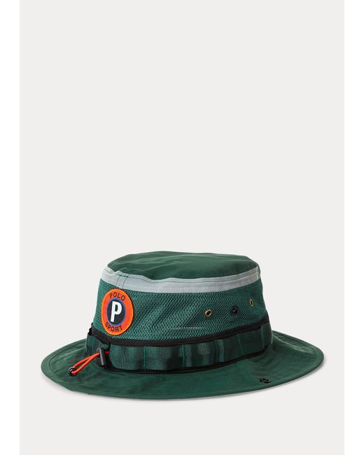 Polo Ralph Lauren Green Polo Sport Boonie Hat for men