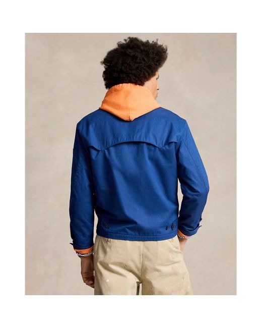 Polo Ralph Lauren Blue Ventile Jacket for men