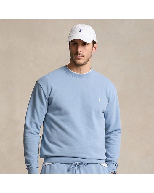 Ralph Lauren Blue Big & Tall - Loopback Fleece Sweatshirt for men