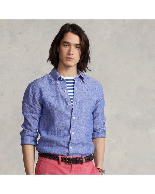 Ralph Lauren Custom Fit Linen Chambray 