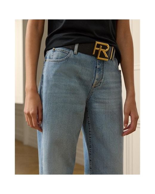 Ralph Lauren Blue Ralph Lauren Mercer Relaxed Wide-Leg Jean