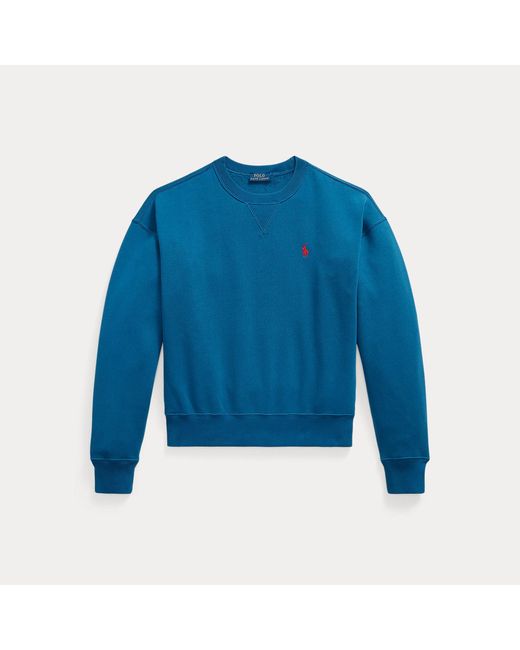 Polo Ralph Lauren Blue Fleece Crewneck