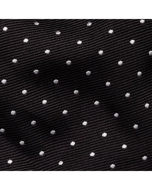 Polo Ralph Lauren Black Polka-dot Silk Repp Tie for men