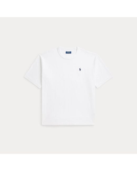 Polo Ralph Lauren White Relaxed Fit Jersey T-Shirt for men