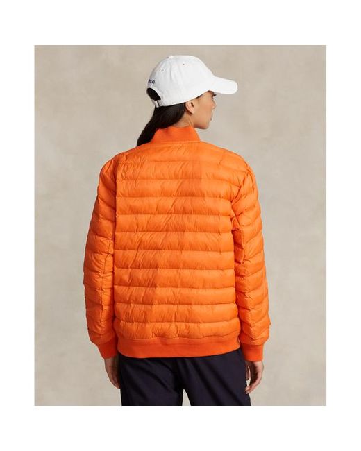 Polo Ralph Lauren Orange Insulated Bomber Jacket