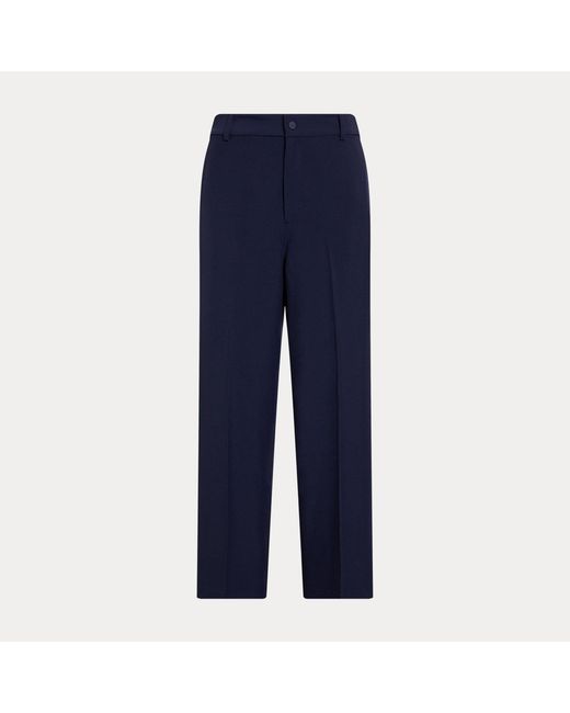 Ralph Lauren Blue Performance Stretch-Twill Trouser
