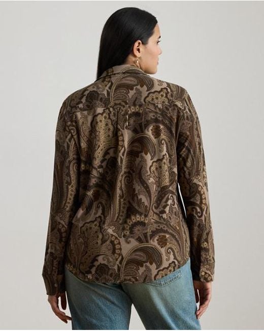 Tallas Grandes Ralph Lauren de color Brown