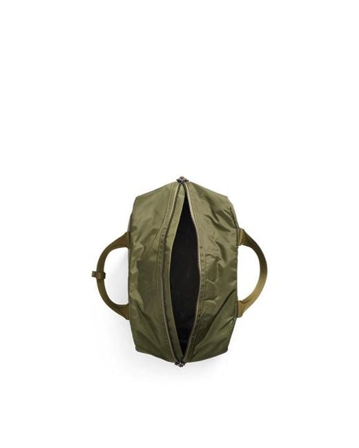 RRL Green Nylon Canvas Utility Duffel for men