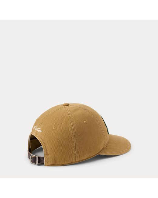 Polo Ralph Lauren Green The Ralph Lauren Logo Twill Ball Cap for men