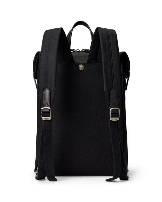 Polo Ralph Lauren Veelzijdige Rugzak Met Leren Afwerking in het Black voor heren