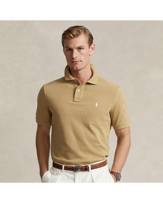 Polo Ralph Lauren Das legendäre Piqué-Poloshirt in Natural für Herren