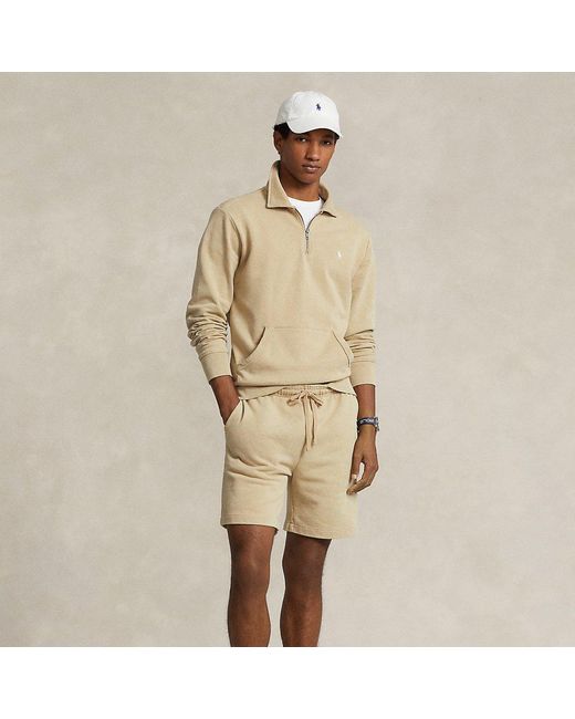 Ralph Lauren Natural 6.5-inch Loopback Fleece Short for men