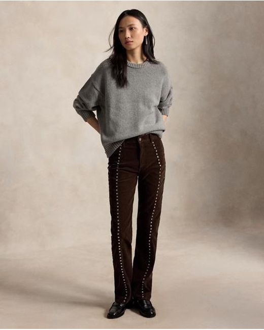 Polo Ralph Lauren Gray Wool Crewneck Jumper