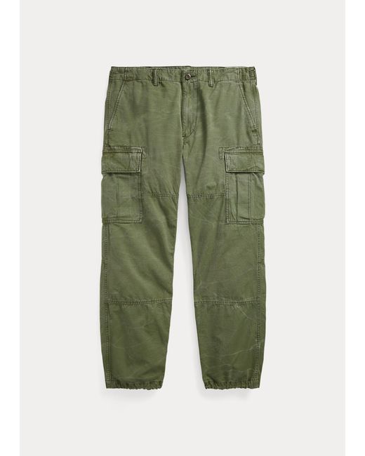Pantalon cargo décontracté en toile Polo Ralph Lauren pour homme en coloris Green